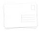 Preview: Postkarte mit Spruch Entspann dich im Vintage Design